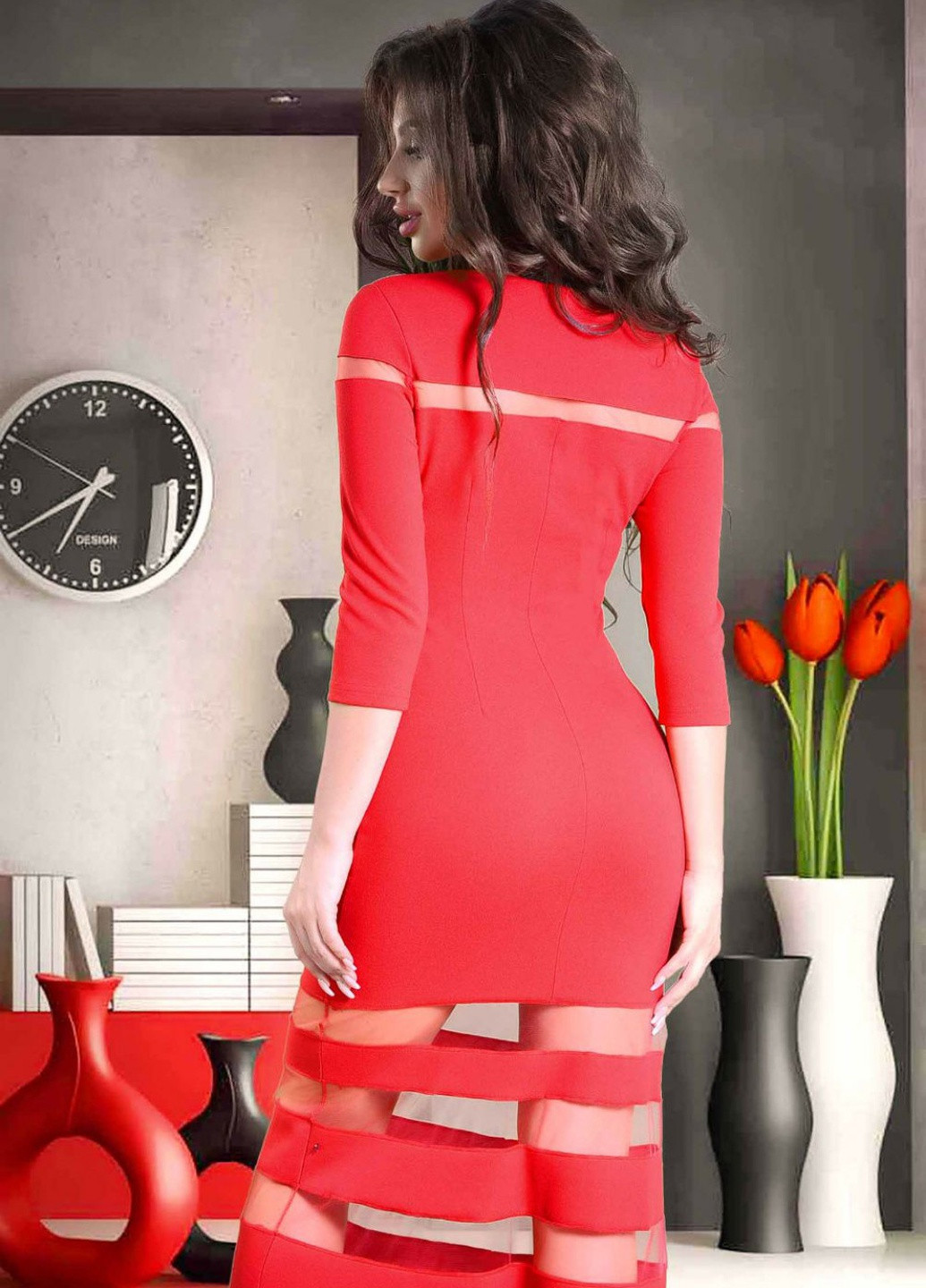 Красное сукнi норма плаття вечірнє (ут000037723) Lemanta