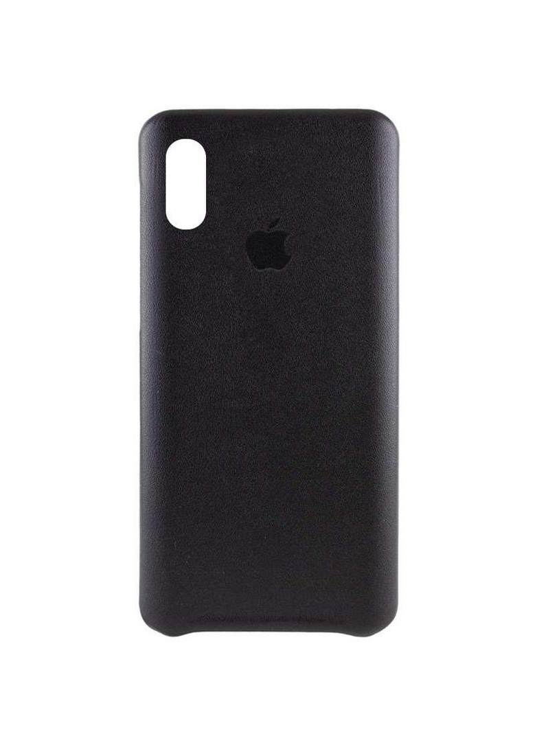 Кожаный чехол PU Leather Case Logo (A) для Apple iPhone XS Max (6.5") AHIMSA (258788812)