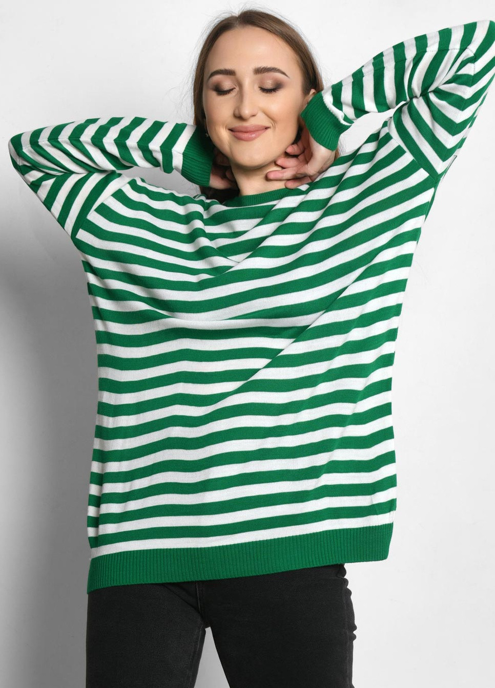 Зеленый демисезонный джемпер джемпер Carica