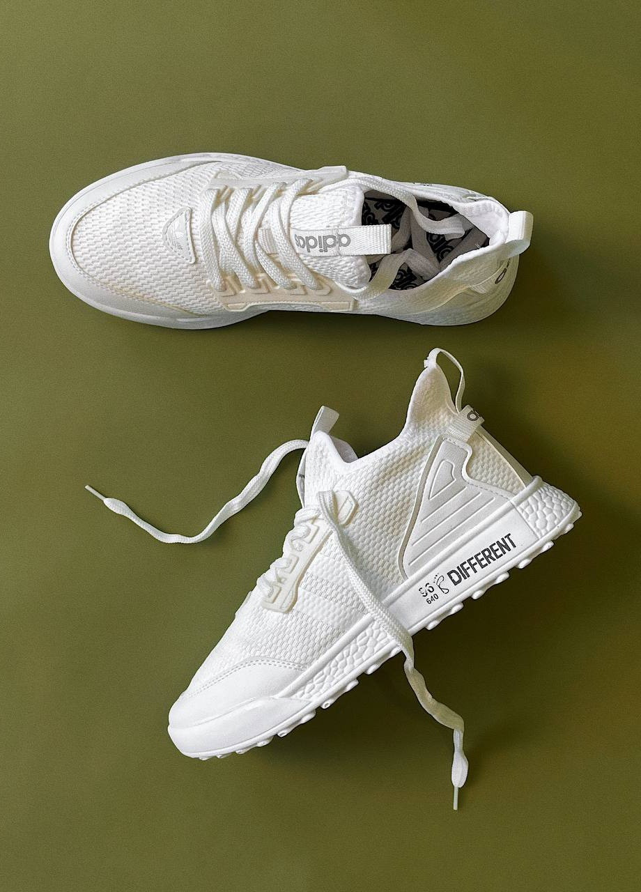 Білі Осінні кросівки для теплих днів No Brand