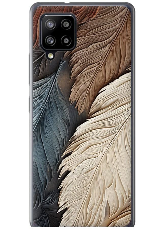 2D пластиковый чехол 'Листья в стиле бохо' для Endorphone Samsung Galaxy A42 A426B (265394383)