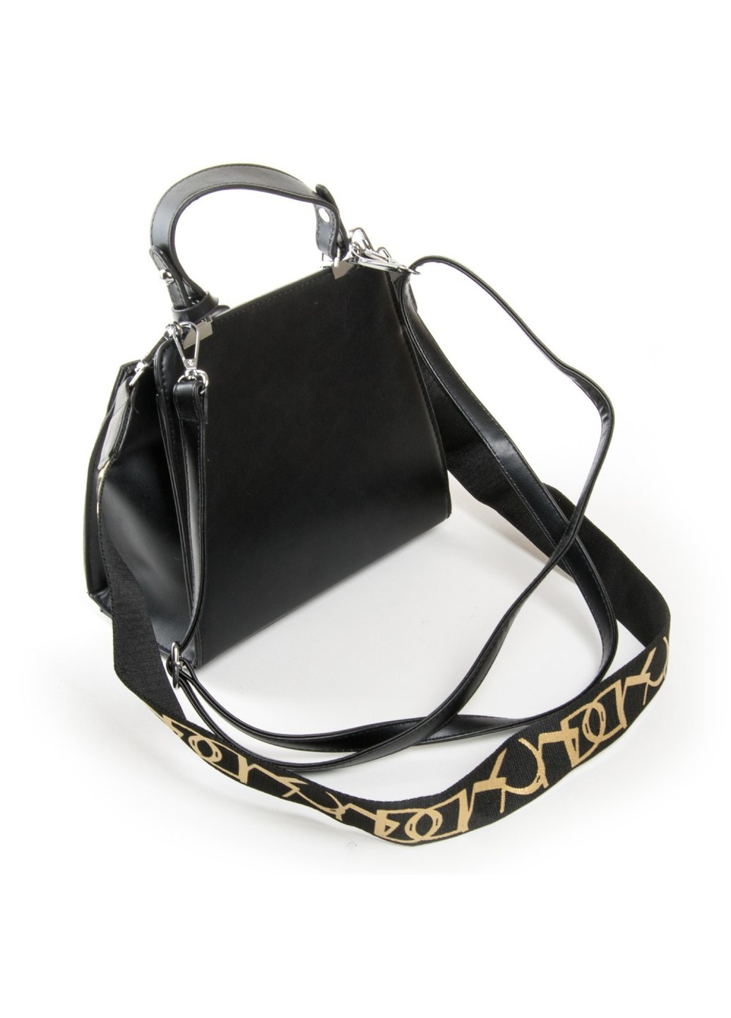Женская сумочка из кожезаменителя 04-02 11003 black Fashion (261486695)