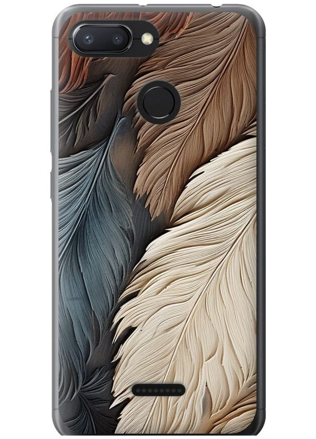 Силіконовий чохол 'Листя в стилі бохо' для Endorphone Xiaomi Redmi 6 (265397443)