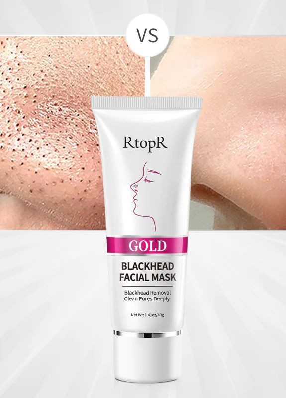 Маска для лица от черных точек Gold Blackhead Facial Mask 40 г RtopR (266140763)