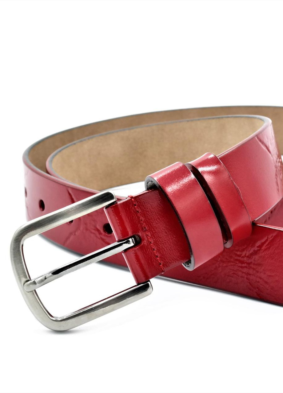 Женский кожаный ремень красный SKL85-295786 New Trend (259142017)
