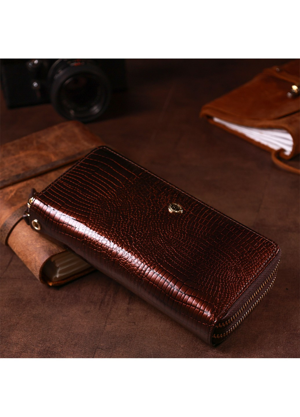 Жіночий гаманець st leather (257156457)