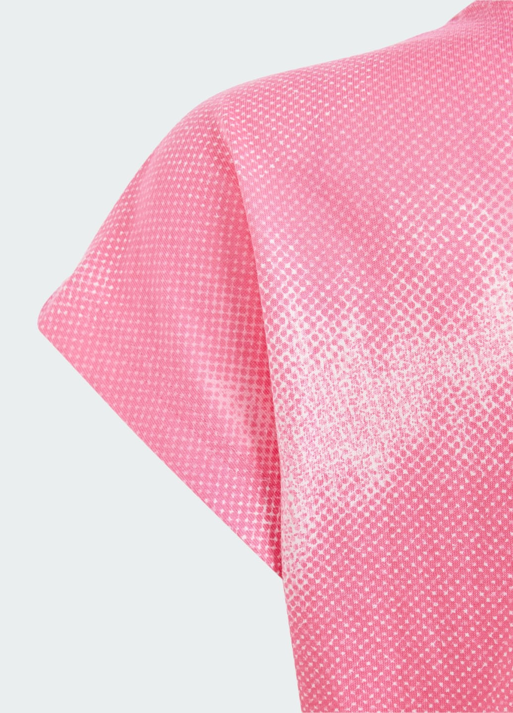Рожева демісезонна футболка future icons allover print cotton kids adidas