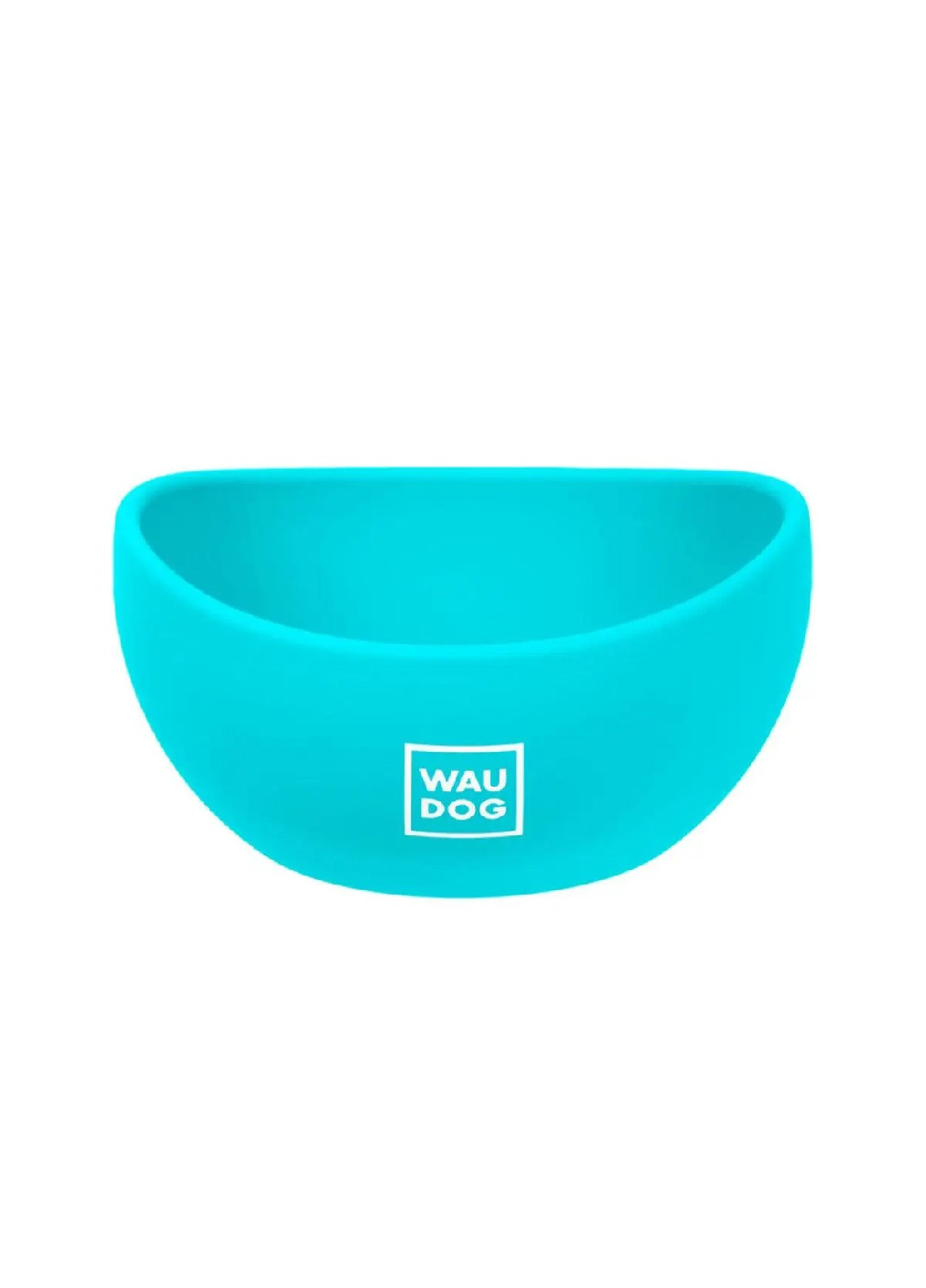 Силіконова миска тарілка посуд із стійким дном для тварин котів собак 250 мл 125 мм (474725-Prob) Блакитна Unbranded (259518333)