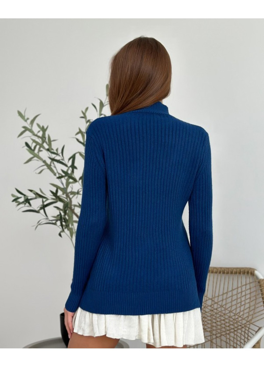 Синий свитера wn20-583 синий ISSA PLUS