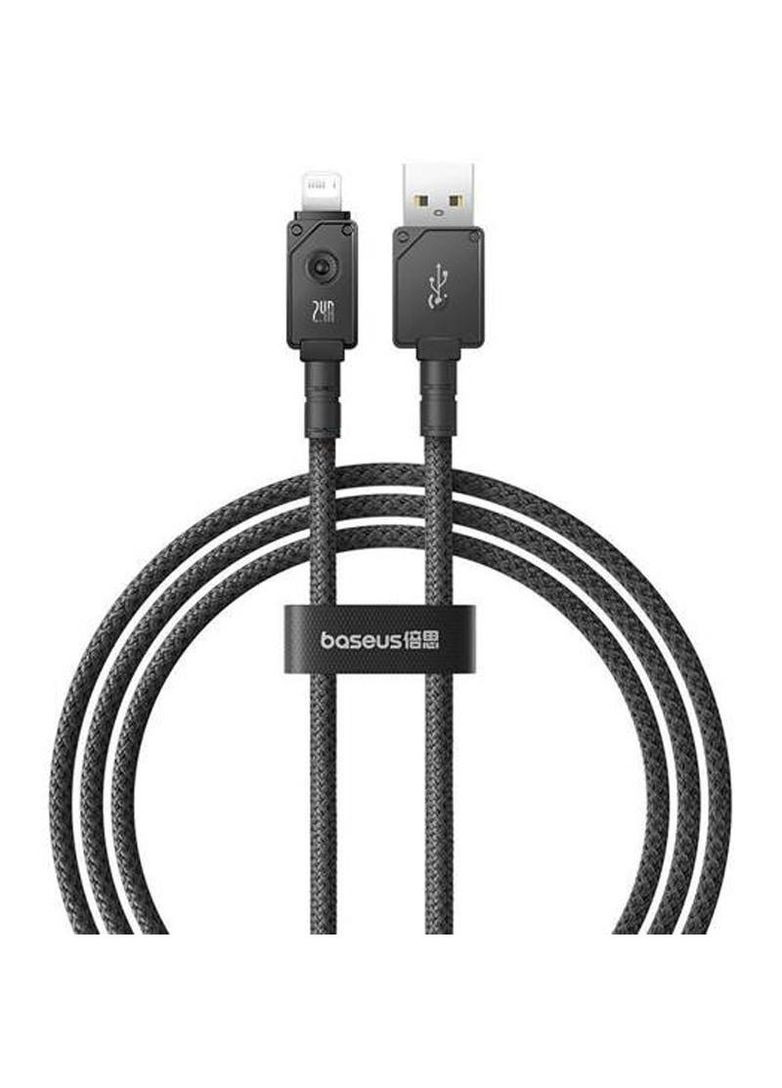 Дата кабель Unbreakable Series Fast Charging USB to Lightning 2.4A 1m (P10355802111-0) Baseus (269266963)