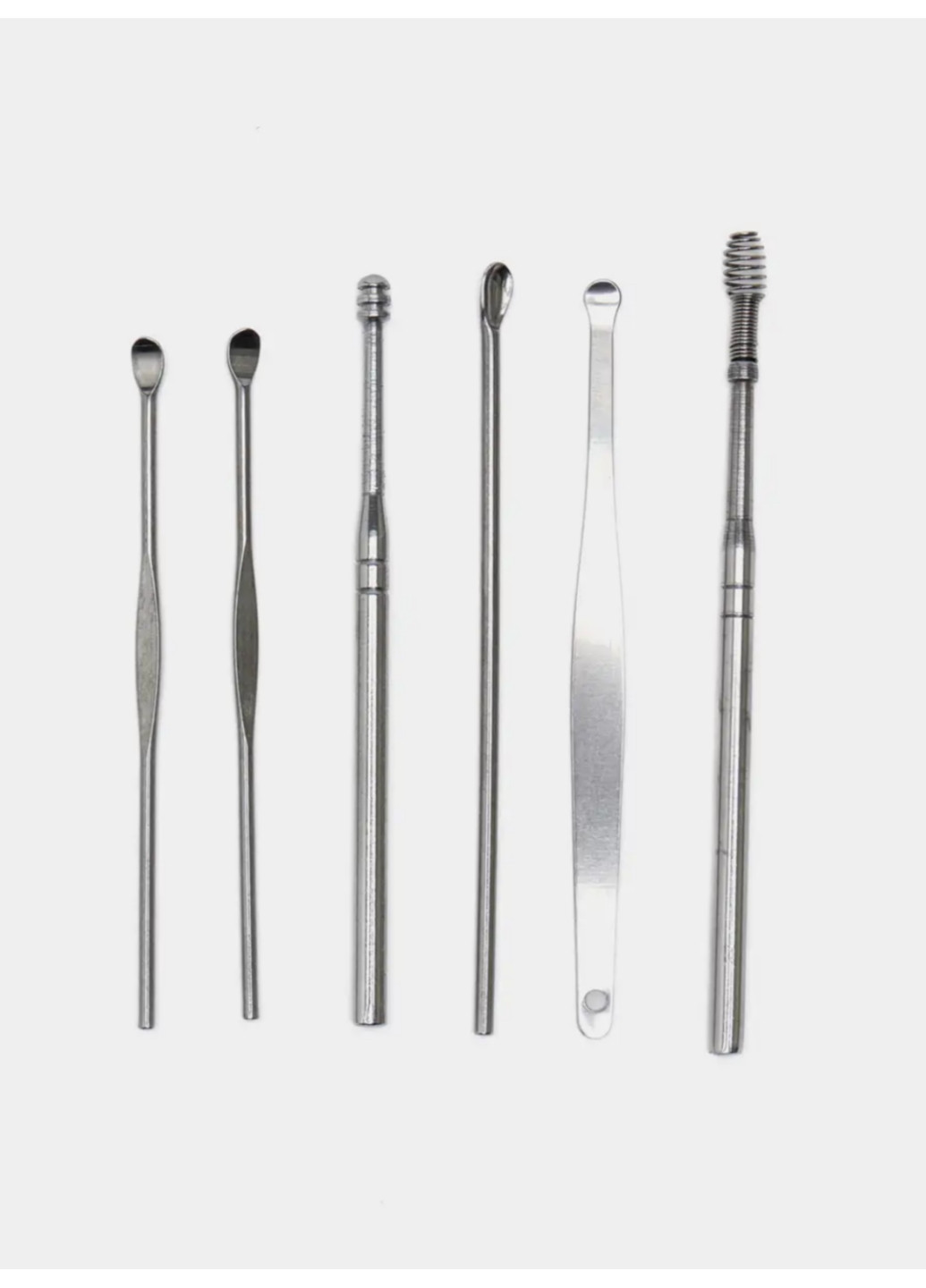 Набор инструментов для чистки ушей из 6 предметов в футляре 11,7*10*3 см Good Idea tool set (259207794)