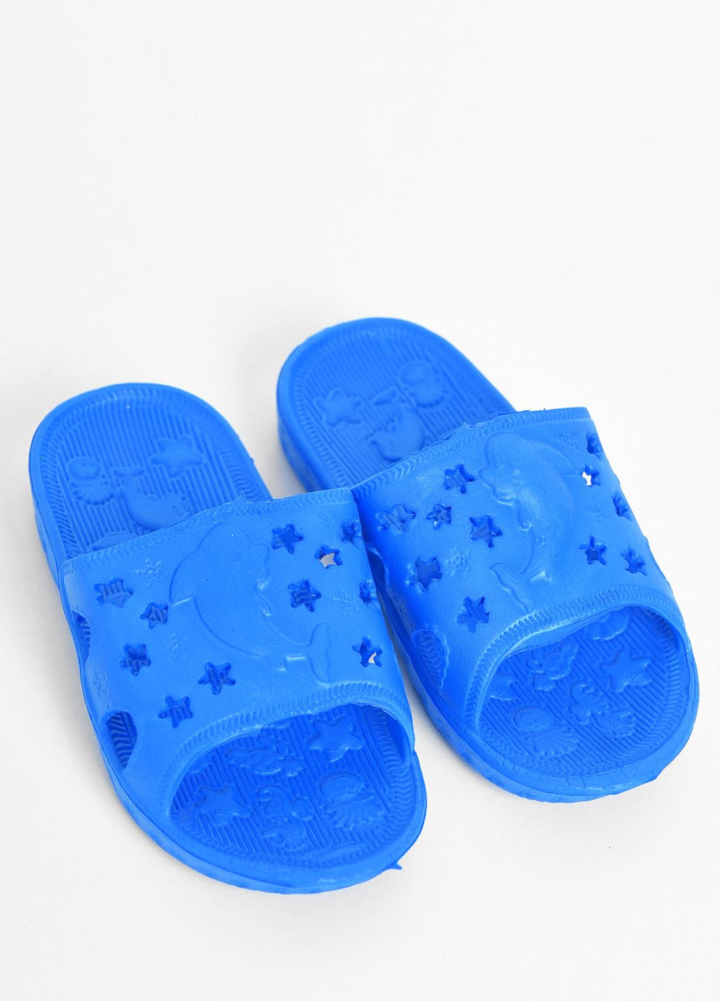 Шльопки дитячі піна синього кольору Let's Shop (276456748)