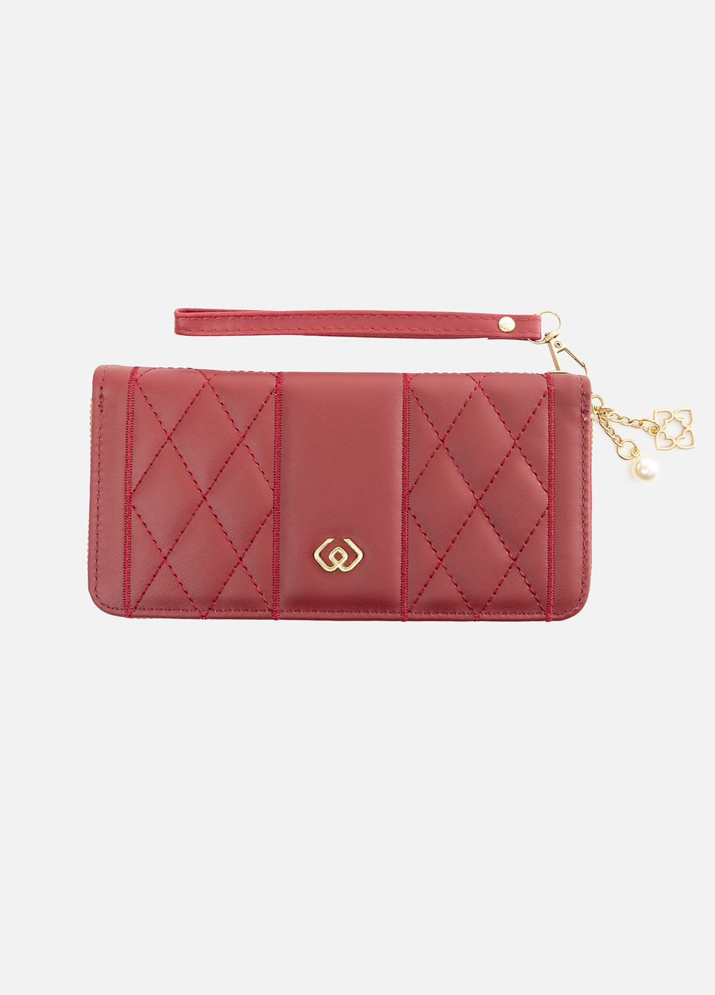 Жіночий гаманець колір бордовий ЦБ-00242266 No Brand (277605506)