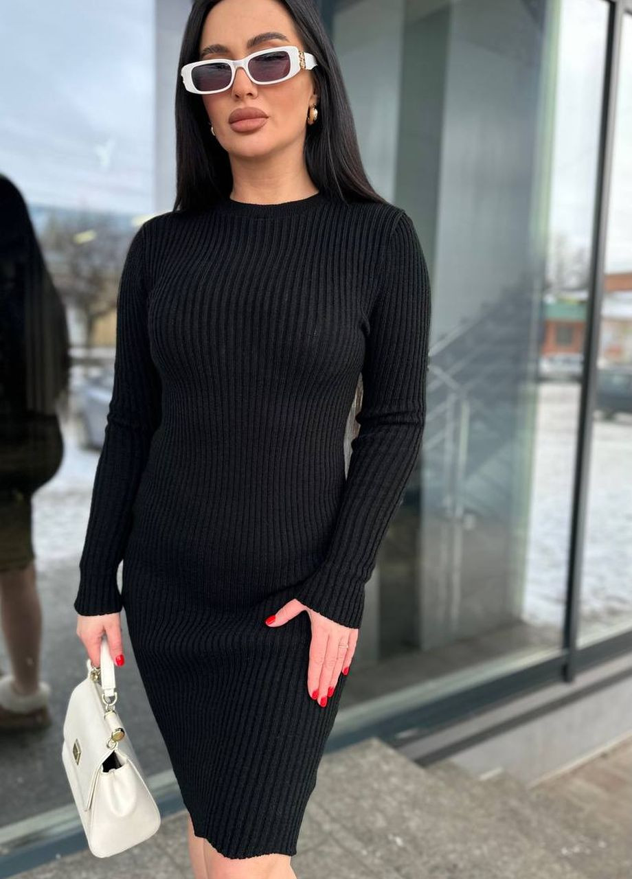 Черное платье жасмин черное You Best