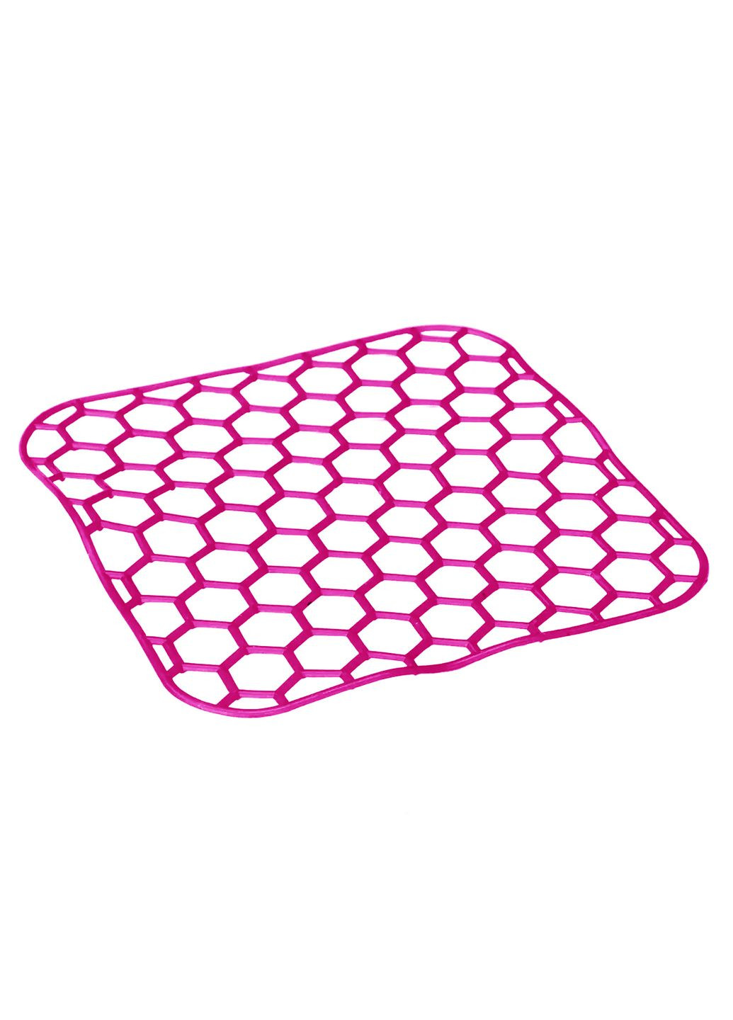 Коврик для раковины мойки эластичный прямоугольный силиконовый 28 х 28 см Kitchette (275104144)