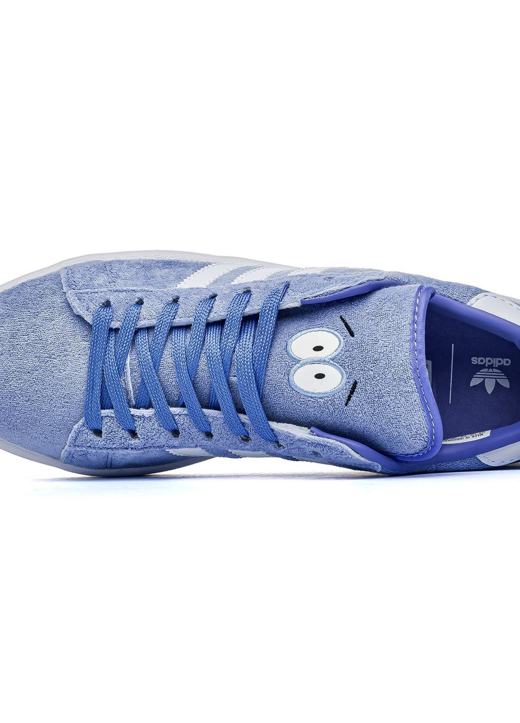 Блакитні Осінні кросівки чоловічі campus 80 towelie, вьетнам adidas