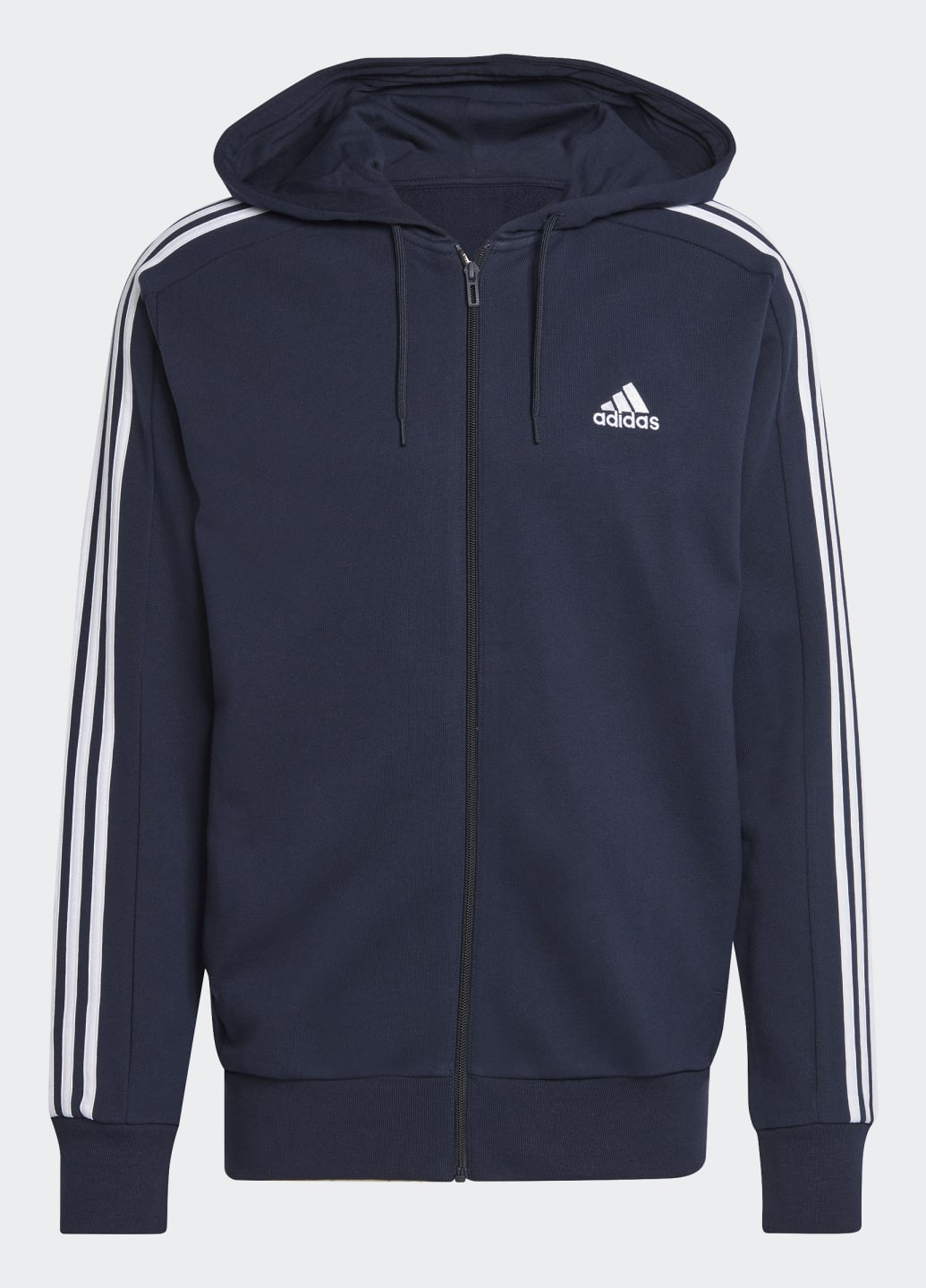 Толстовка Essentials French Terry 3-Stripes adidas (260355186)