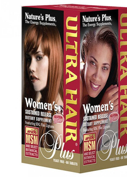 Nature's Plus Ultra Hair For Womens 60 Tabs Natures Plus (256724383)
