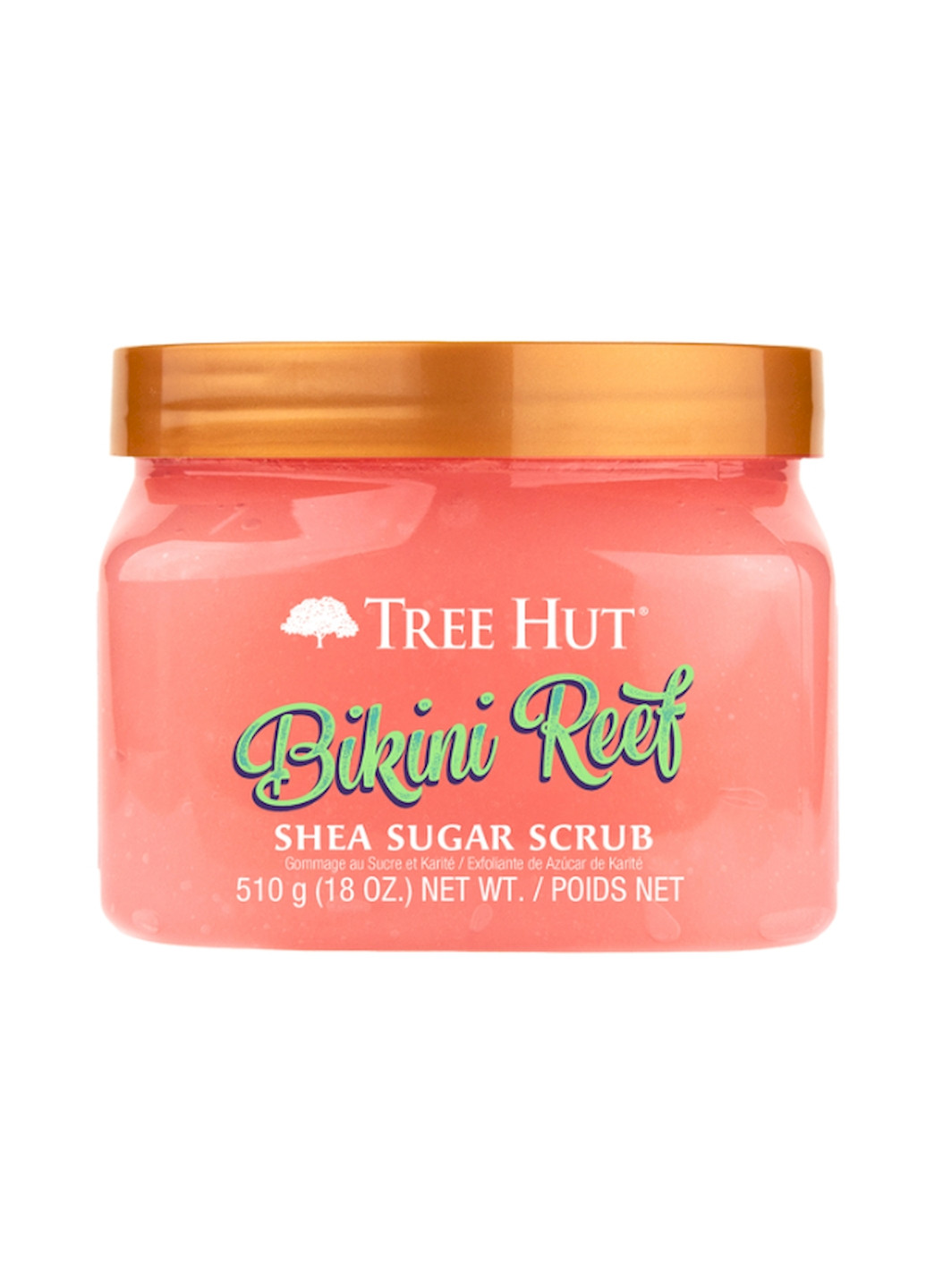 Скраб Bikini Reef Sugar Scrub, що відлущує для живильного догляду за тілом 510 г Tree Hut (260010474)