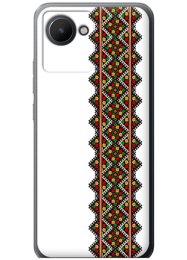 Силіконовий чохол 'Вишиванка 17' для Endorphone Realme C30 (269350643)