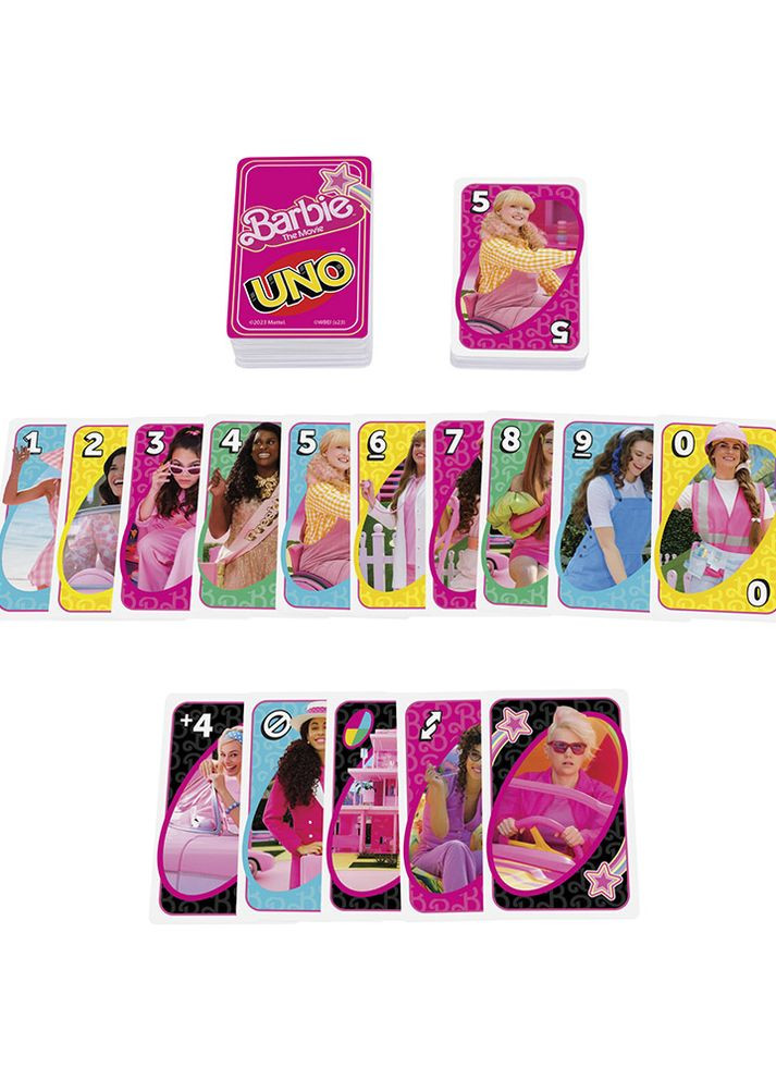 Настільна гра "Barbie у кіно" колір різнокольоровий ЦБ-00229504 UNO (261550608)