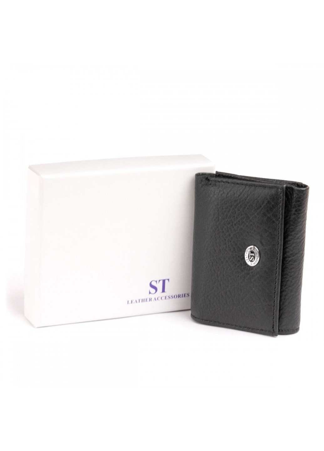 Жіночий шкіряний гаманець ST Leather 19356 Чорне ST Leather Accessories (262453854)