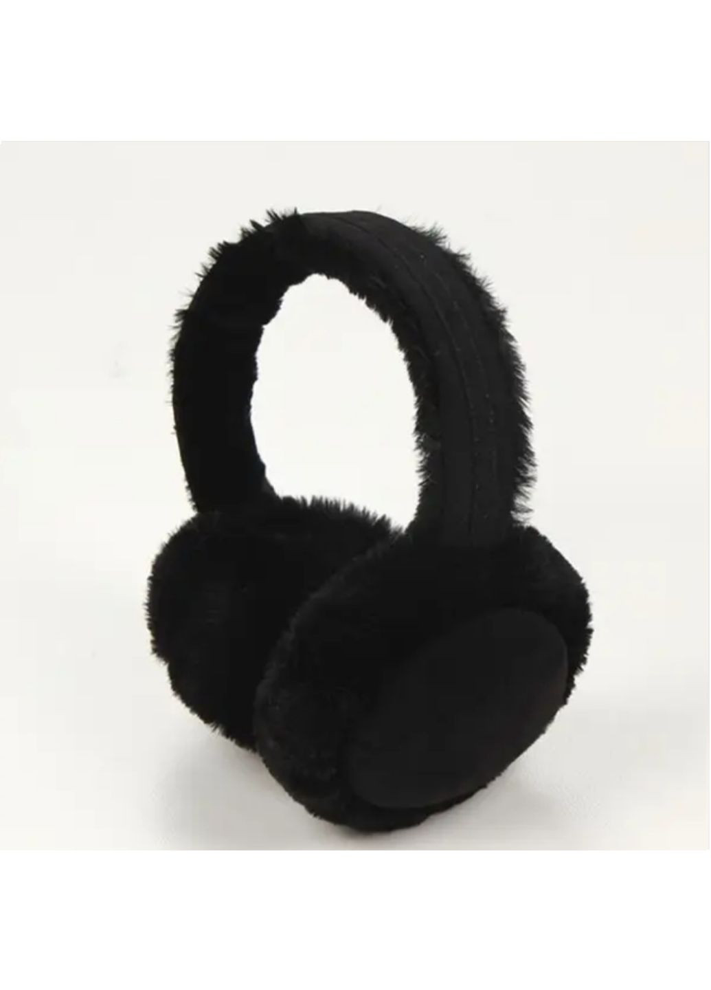 Наушники меховые складные Черный One Size No Brand (276004475)