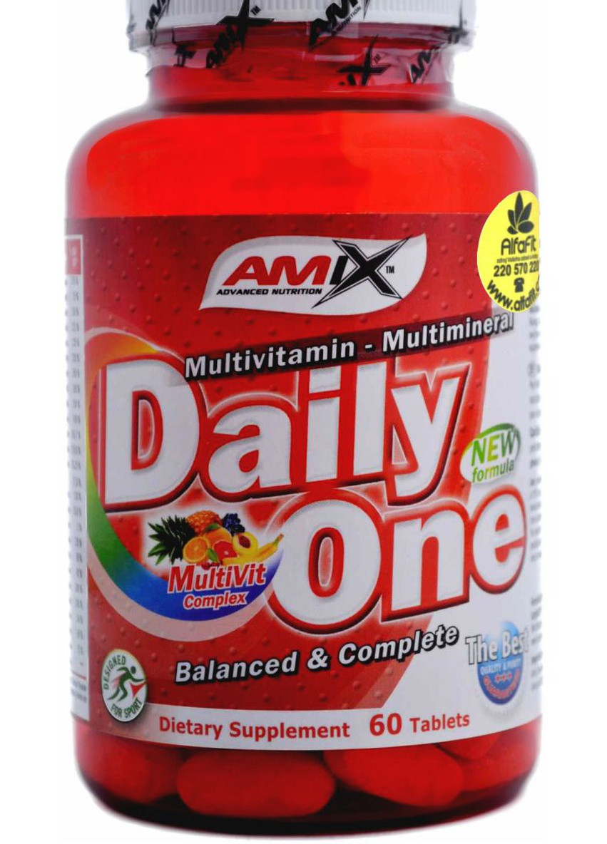 Витамины и минералы Daily One 60 tablets Amix Nutrition (257738984)