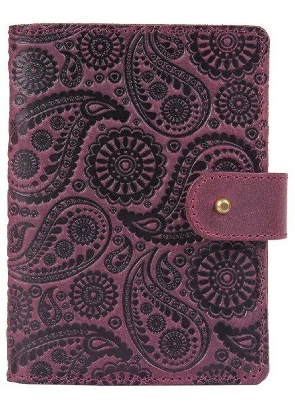 Обкладинка для паспорта зі шкіри «Buta Art» PB-03S / 1 Shabby Alga Темно-зелений Hi Art (268371188)