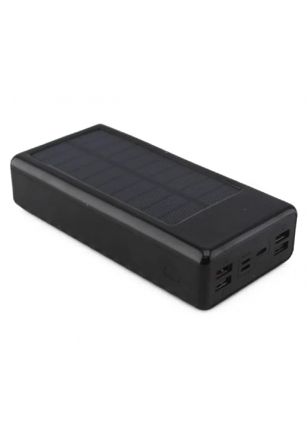 Power Bank универсальное зарядное устройство батарея внешний аккумулятор с солнечной панелью 20000 Mah (475042-Prob) Черный (павербанк) Unbranded
