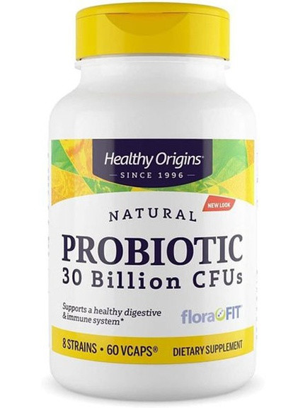 Probiotic 30 Billion CFU's 60 Veg Caps Healthy Origins (256719084)
