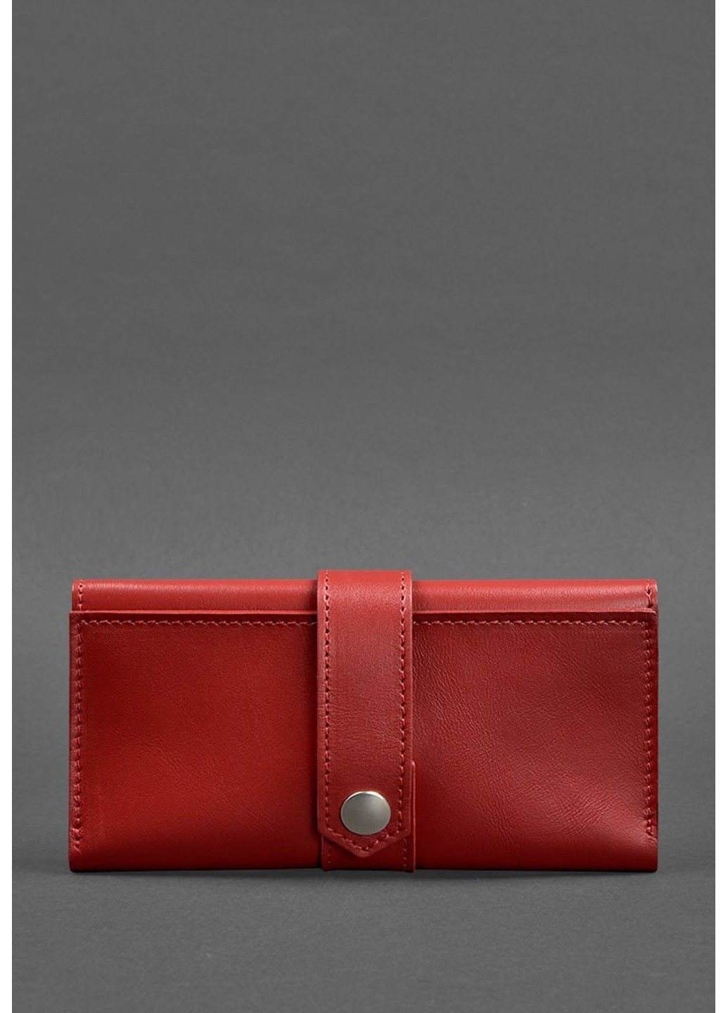 Жіночий шкіряний гаманець 3.0 червоний Krast BN-PM-3-червоний BlankNote (263519269)