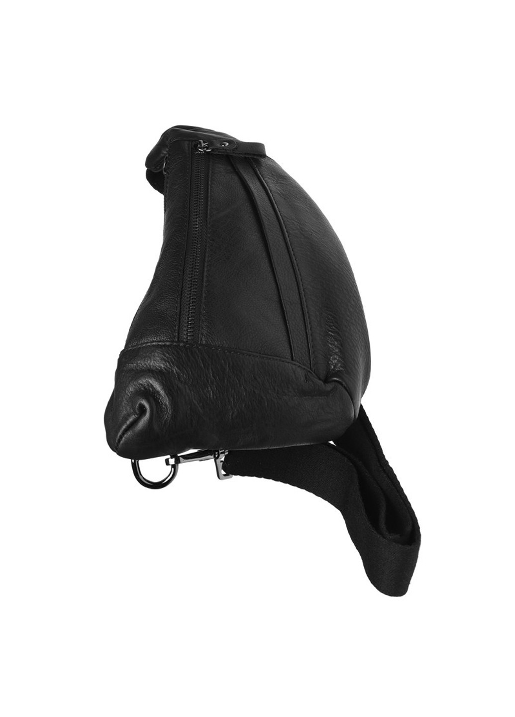 Mужской кожаный рюкзак через плечо K18807-black Keizer (266144085)