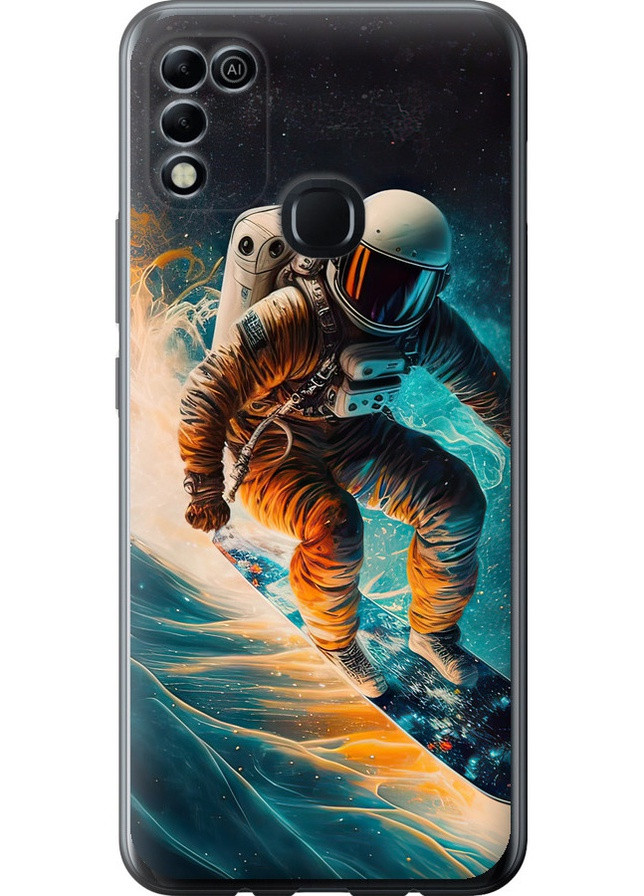 Силіконовий чохол 'Сноубордист' для Endorphone Infinix Hot 11 Play (258089245)