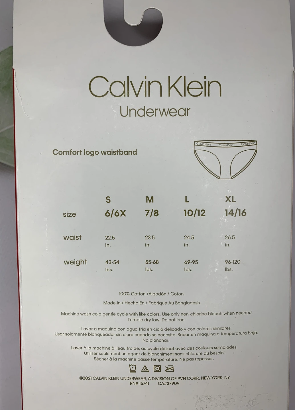 Трусики 5 шт Calvin Klein (257822485)