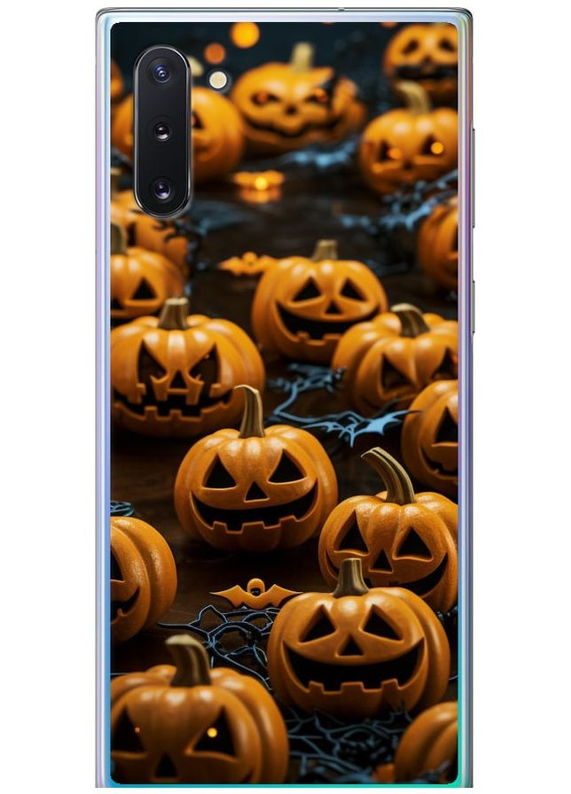 Силиконовый чехол 'Тыквы 2' для Endorphone Samsung Galaxy Note 10 (266910495)