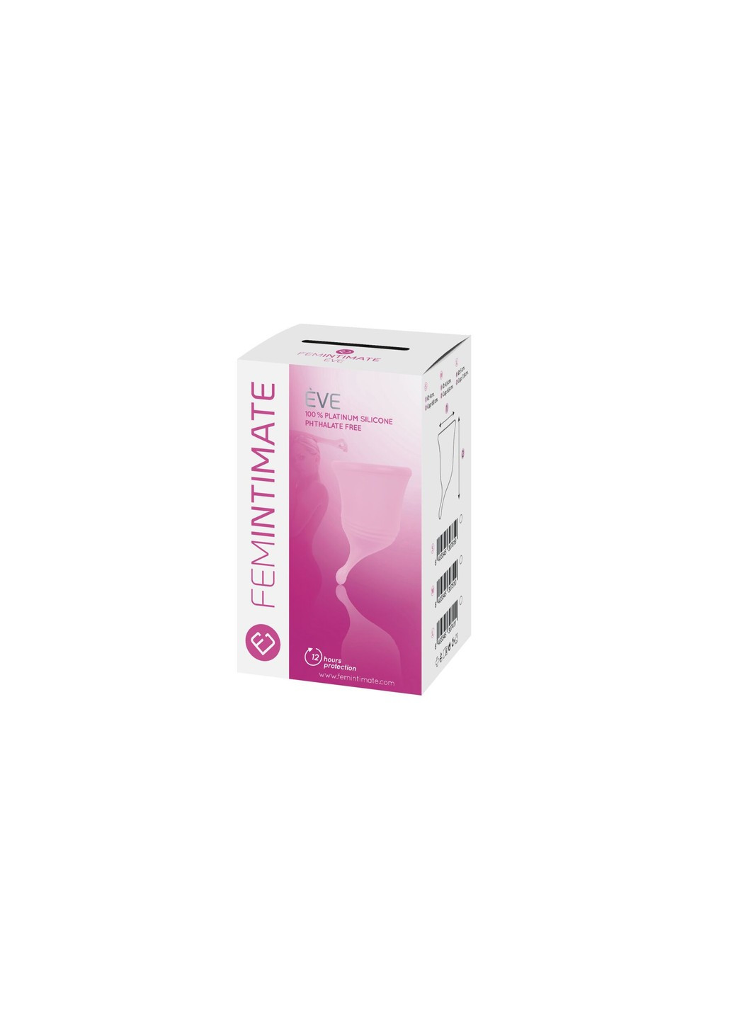 Менструальна чаша Femintimate Eve Cup New розмір S, об’єм — 25 мл, ергономічний дизайн ADDICTION (258261688)