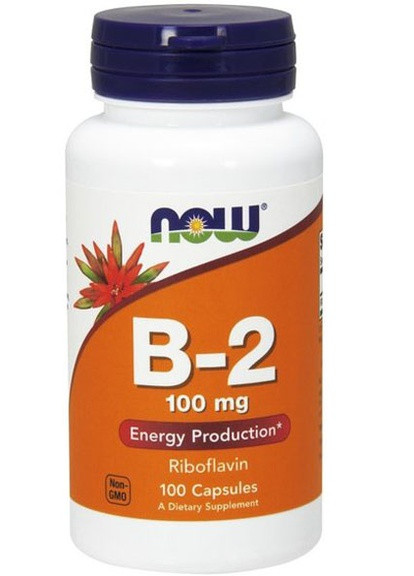 Vitamin B-2 /Riboflavin 100 mg 100 Caps Now Foods (256724032)