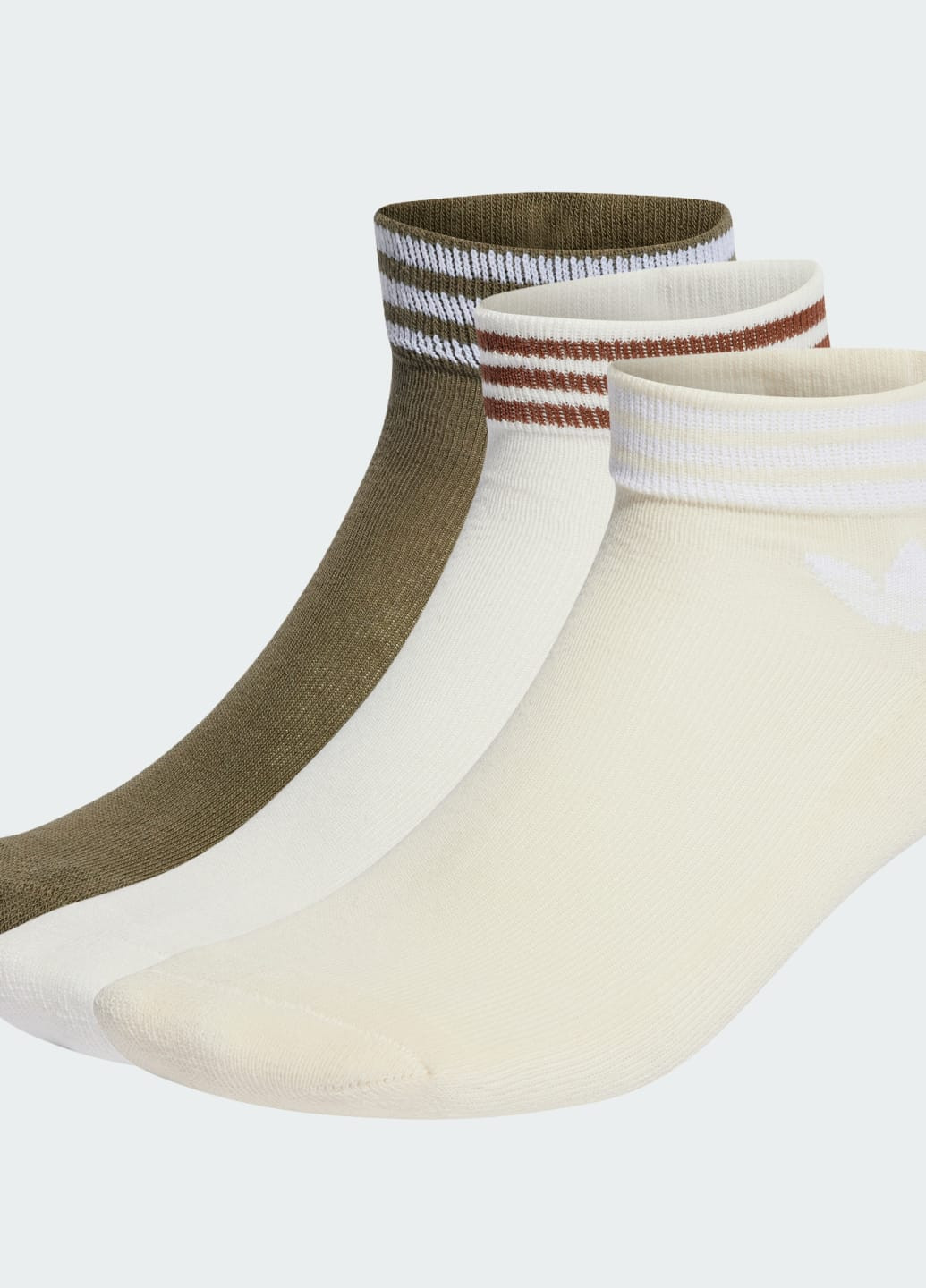 Три пары носков Trefoil adidas (259809877)