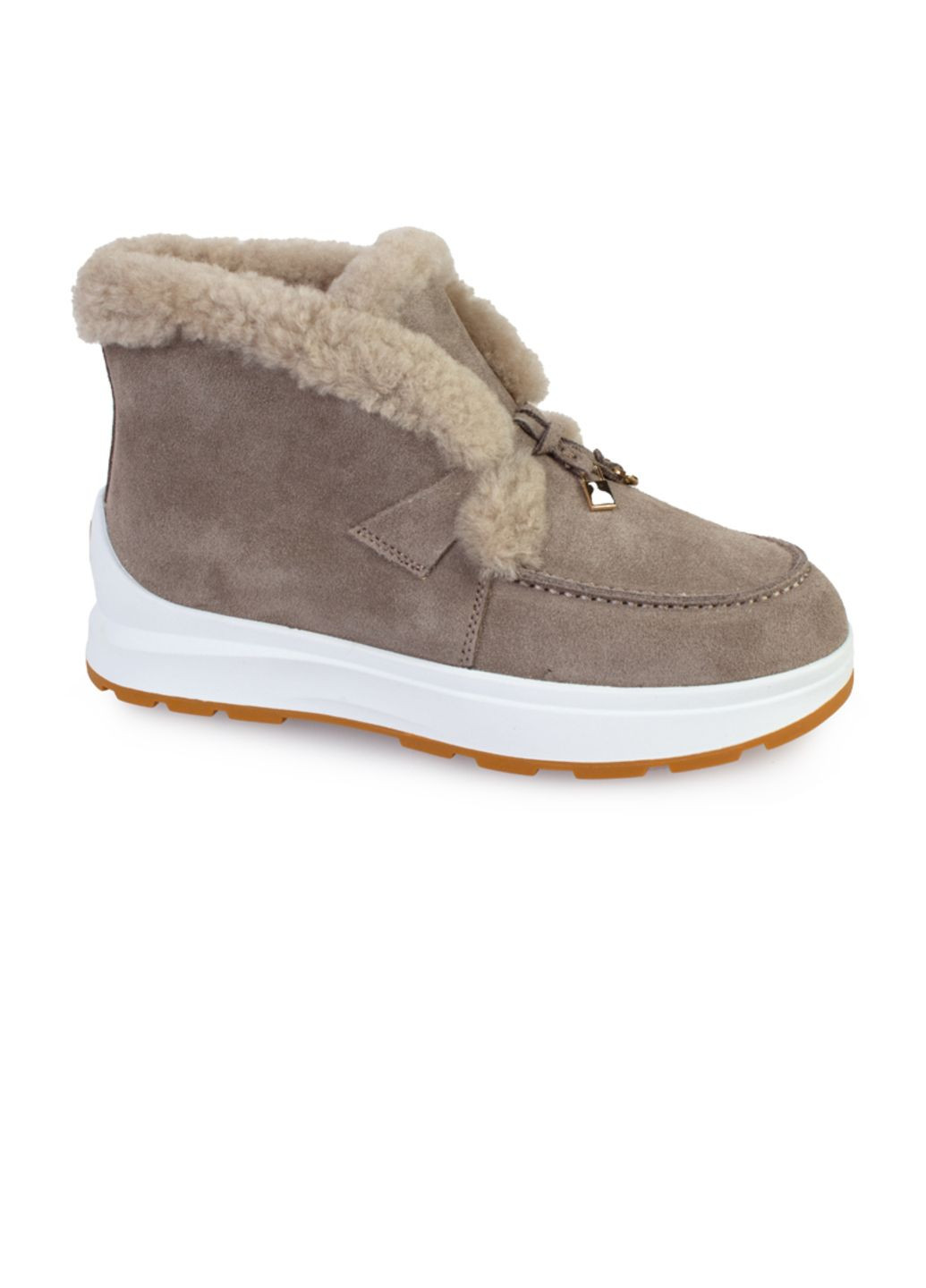 Зимние ботинки женские бренда 8501359_(1) Lonza из натуральной замши