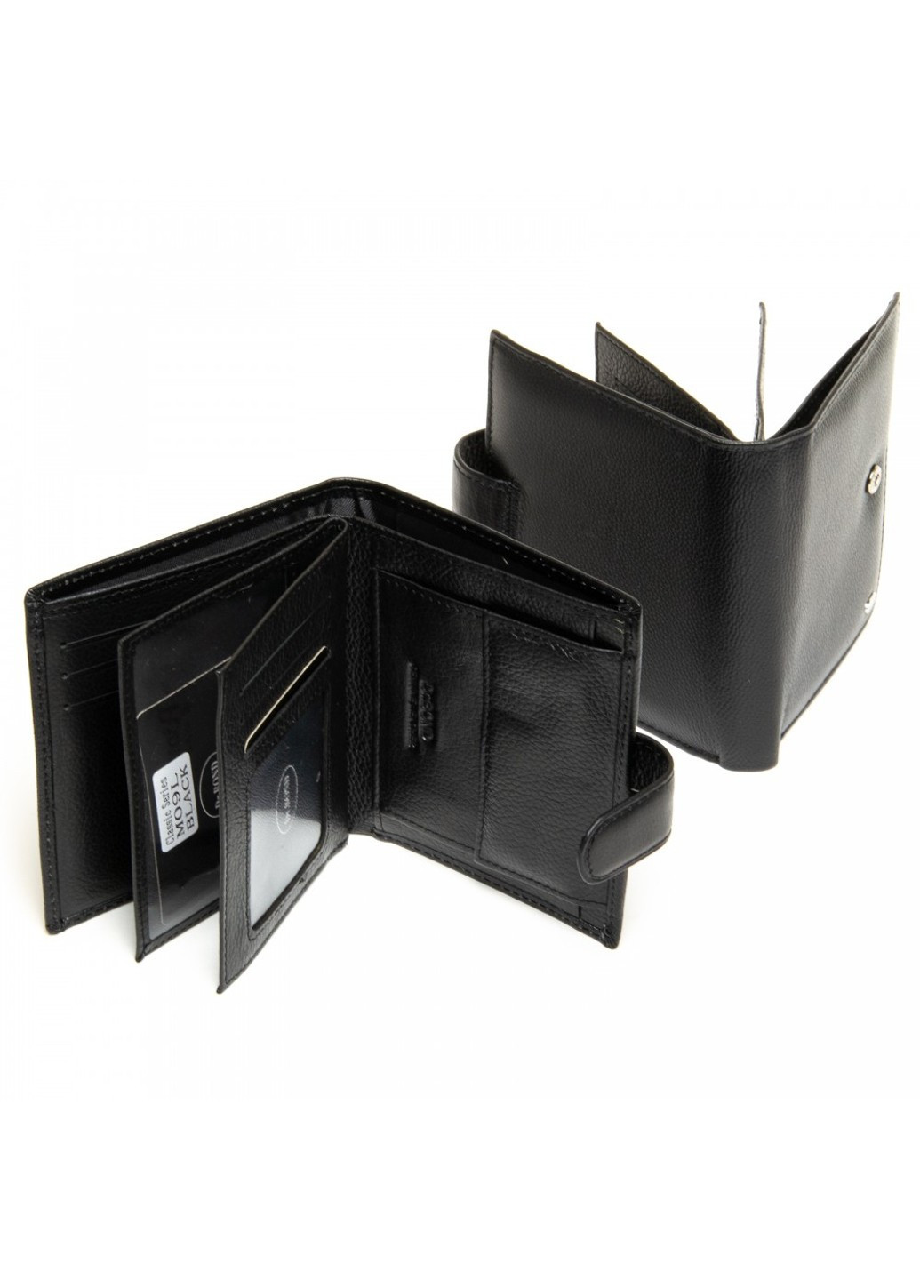 Кожаный мужской кошелек Classic M09L black Dr. Bond (261551228)