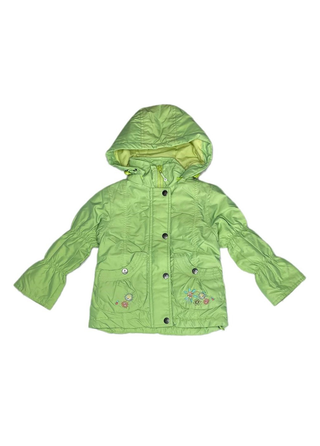 Салатова демісезонна куртка DIWA
