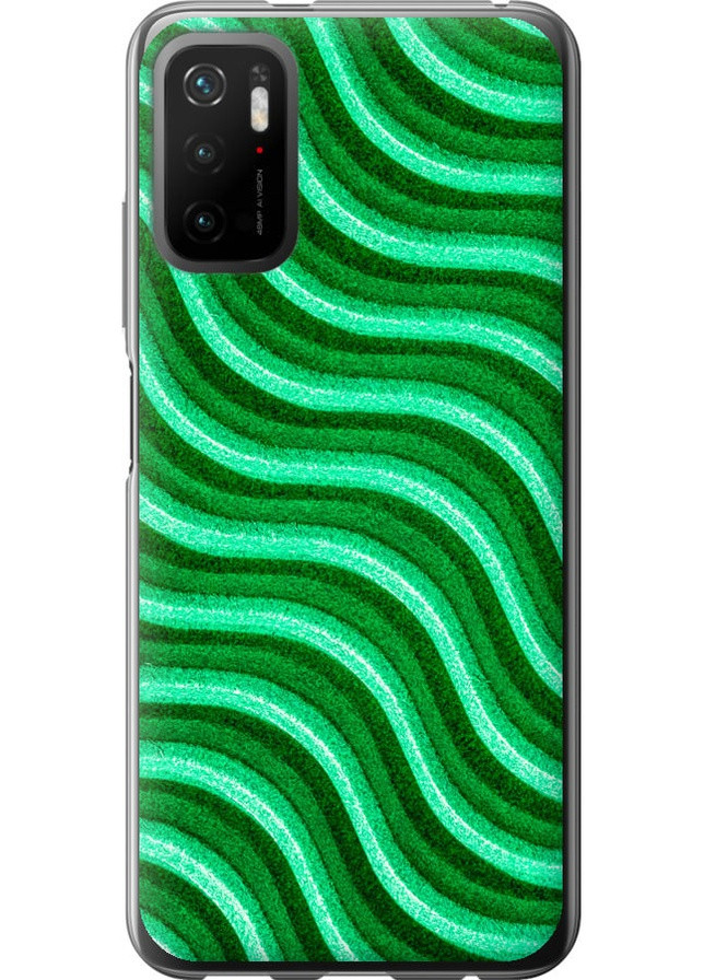 Силиконовый чехол 'Волнистые линии' для Endorphone Xiaomi Redmi Note 10 5G (257790898)