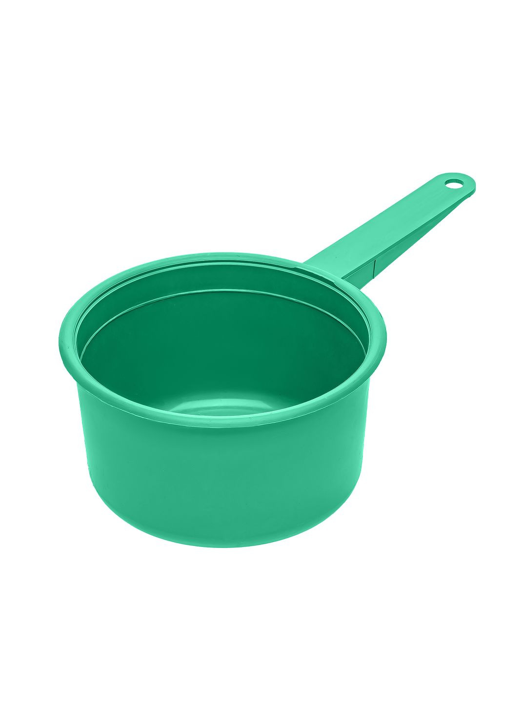 Ковш пластиковый 1 литр с ручкой Зеленый Kitchette (260408276)