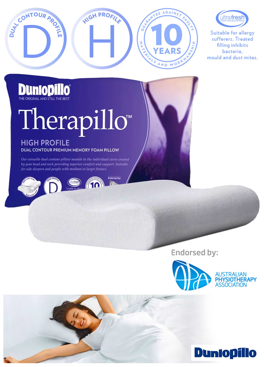 Dunlopillo high profile deals