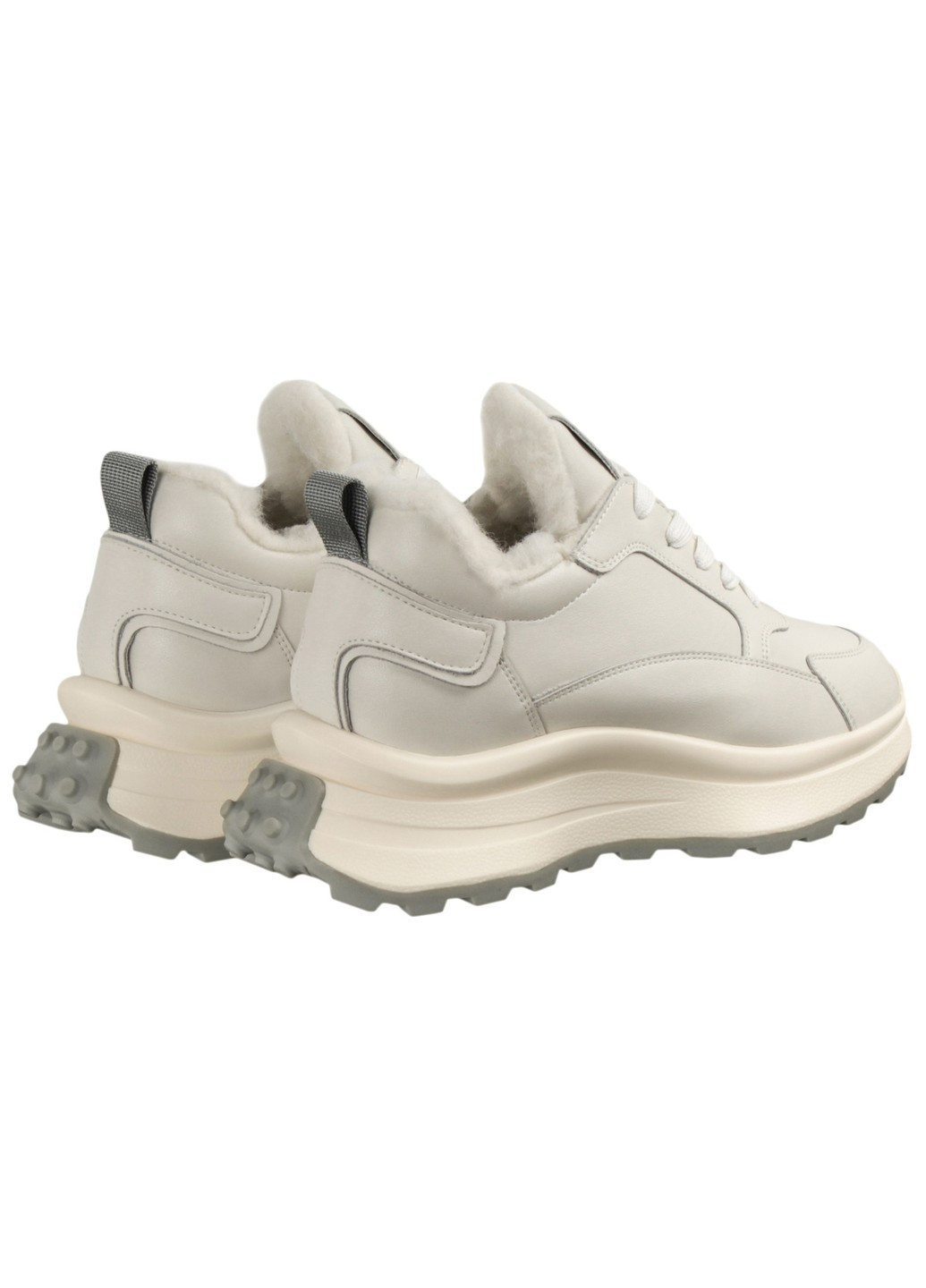Молочные зимние женские кроссовки 199783 Buts