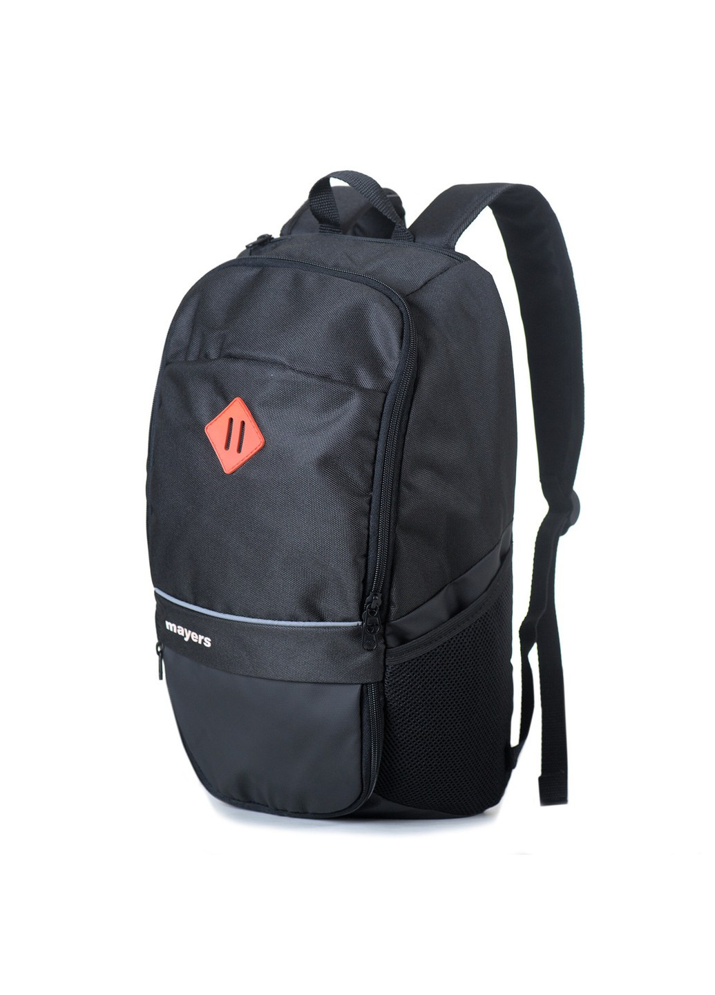 Однотонный черный спортивный вместительный молодежный рюкзак для спортивной формы или путешествий No Brand (258591361)