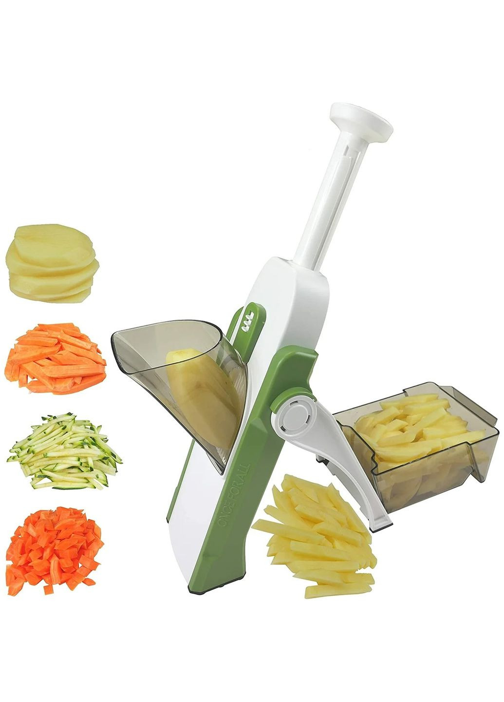Многофункциональная овощерезка измельчитель слайсер терка для нарезки картошки овощей слайсами кубиками соломкой Brava (266989191)