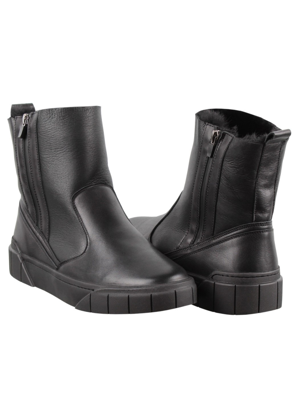 Черные зимние мужские ботинки 198835 Buts