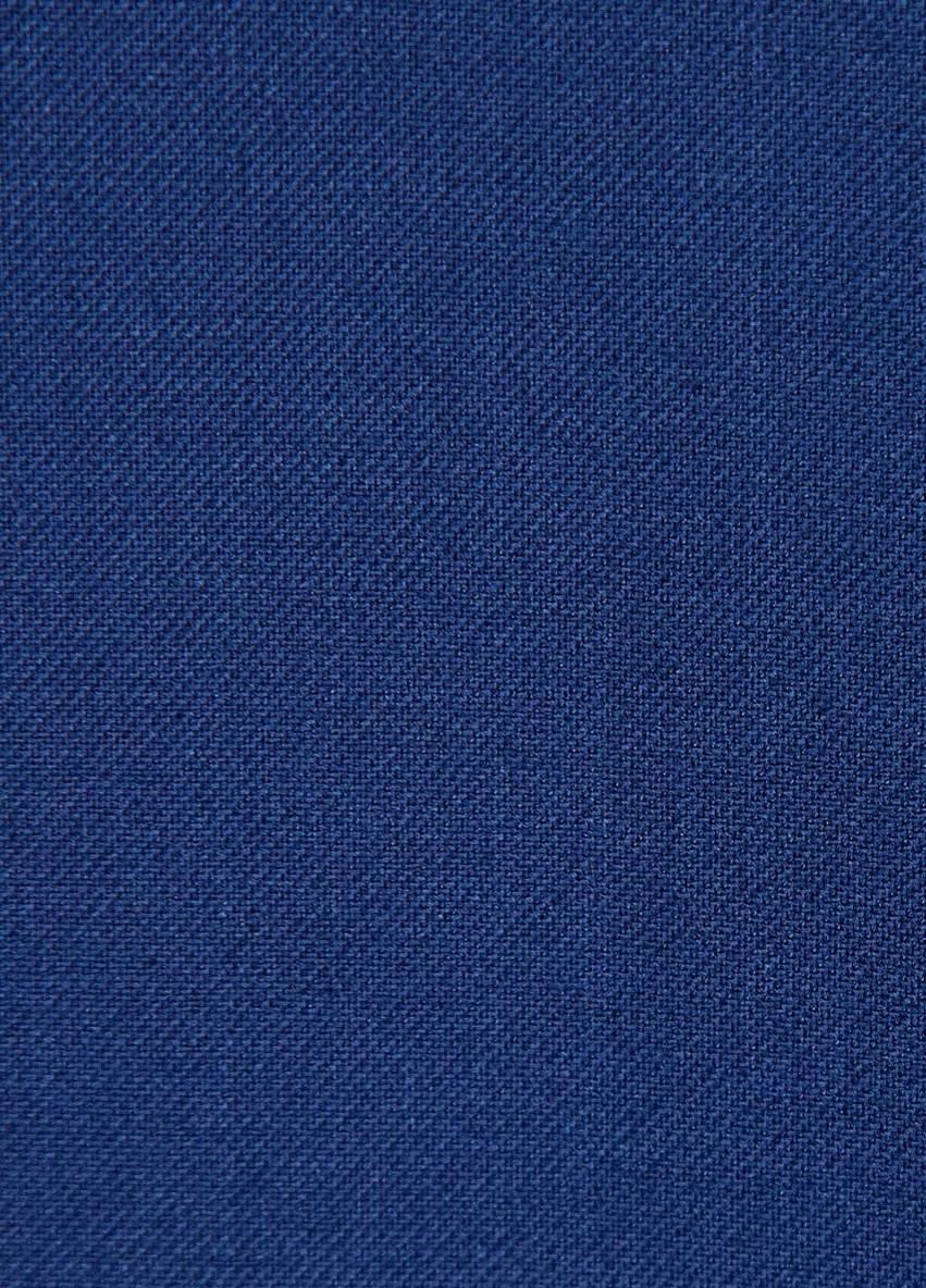 Голубой демисезонный голубой в клетку костюм тройка 10467 Yarmich